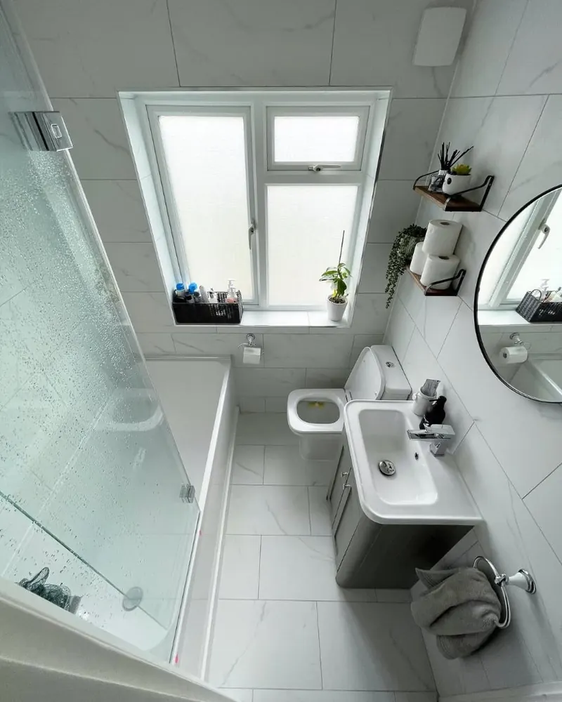 Beautiful bathroom refurbishment — after